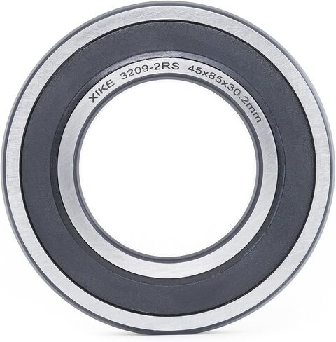 XIKE 1 Pcs 3209-2RS/5209-2RS Sealed Angular Contact Ball Bearing 45x85x30.2mm Double Row, Fits DIY/CNC/Motor/Auto A/C, Water Pump/Industry/Agriculture/Engineering/Textile/Garden Machinery. in Kuwait