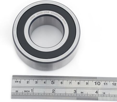 XIKE 1 Pcs 3209-2RS/5209-2RS Sealed Angular Contact Ball Bearing 45x85x30.2mm Double Row, Fits DIY/CNC/Motor/Auto A/C, Water Pump/Industry/Agriculture/Engineering/Textile/Garden Machinery. in Kuwait
