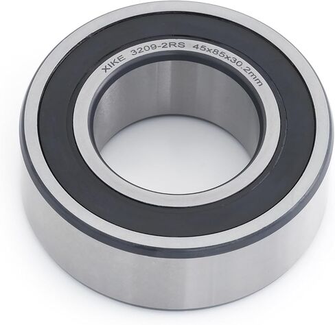 XIKE 1 Pcs 3209-2RS/5209-2RS Sealed Angular Contact Ball Bearing 45x85x30.2mm Double Row, Fits DIY/CNC/Motor/Auto A/C, Water Pump/Industry/Agriculture/Engineering/Textile/Garden Machinery. in Kuwait