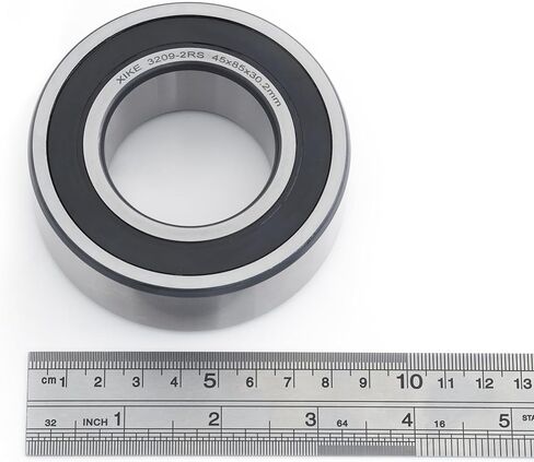 XIKE 1 Pcs 3209-2RS/5209-2RS Sealed Angular Contact Ball Bearing 45x85x30.2mm Double Row, Fits DIY/CNC/Motor/Auto A/C, Water Pump/Industry/Agriculture/Engineering/Textile/Garden Machinery. in Kuwait