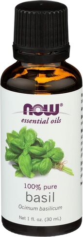 NOW Basil Oil 100% Pure - 1 fl oz (Pack of 2) in Kuwait