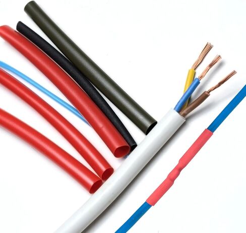MECCANIXITY 40mm Dia 33ft Heat Shrink Tubing 2:1 Electric Insulation Wire Shrink Wrap Tubing for Industrial Electrical Cable Wire in Saudi Arabia