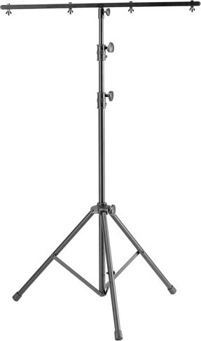 Odyssey LTP6 9' Tall Tripod Stand with 8-Bolt T-Bar, Black in Saudi Arabia