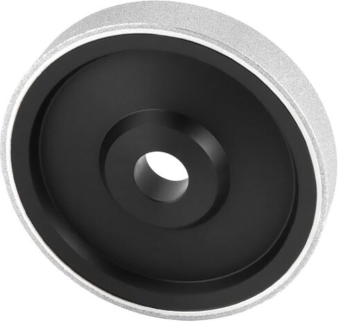 QWORK Diamond Jewelry Grinding Wheel, 240 Grit Diamond Grinding Wheel, Dia 6" x 1" Wide 1" Arbor Hole, for Metal Stone Marble Granite Glass Ceramics Grinding and Processing in Saudi Arabia