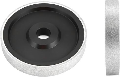 QWORK Diamond Jewelry Grinding Wheel, 240 Grit Diamond Grinding Wheel, Dia 6" x 1" Wide 1" Arbor Hole, for Metal Stone Marble Granite Glass Ceramics Grinding and Processing in Saudi Arabia