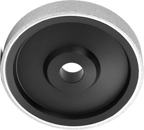 QWORK Diamond Jewelry Grinding Wheel, 240 Grit Diamond Grinding Wheel, Dia 6" x 1" Wide 1" Arbor Hole, for Metal Stone Marble Granite Glass Ceramics Grinding and Processing in Saudi Arabia
