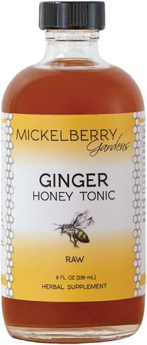 Mickelberry Gardens Ginger Honey Digestive Support Spray - Natural Digestion Support - Organic Ginger Root Herbal Supplement, 2 Ounces (Pack of 2) in Saudi Arabia