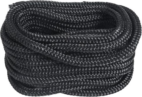 خطوط إرساء مصنوعة من النايلون المضفر المزدوج من Amarine بقوة 4800 رطل قوة الكسر (الطول: 50 قدمًا العمق: 1/2 بوصة العيينة: 12 بوصة) خطوط إرساء حبل القوارب البحرية حد حمل العمل: 960 رطلًا in Saudi Arabia
