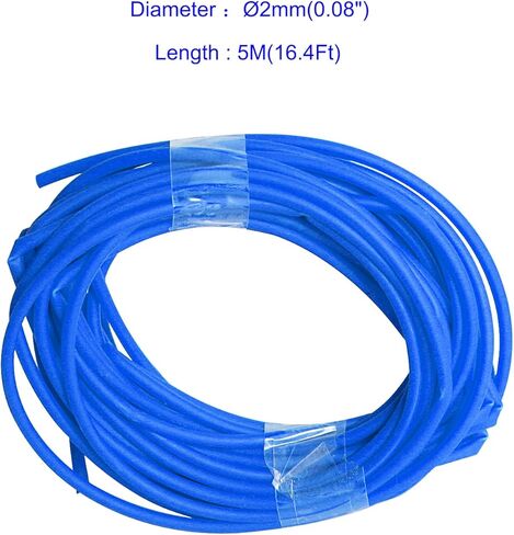 40 مللي متر ID الأزرق أنابيب الانكماش الحراري أنبوب قابل للانكماش 5 متر (16.4 قدم) 1 قطعة in Kuwait