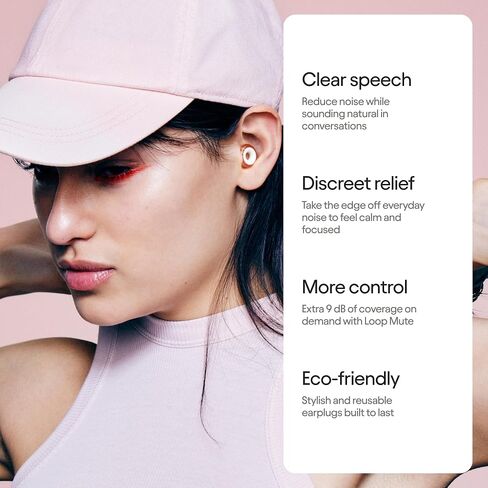 Loop Engage 2 Plus Earplugs – Everyday Noise Relief with Clear Speech for Social Gatherings, Work, Conversation, Parenting & Noise Sensitivity – 16 dB Noise Reduction + Mute for Extra Coverage in Saudi Arabia