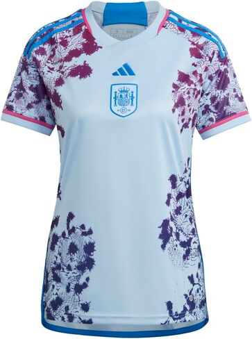 adidas Spain Women's Away Jersey World Cup 2023 (US, Alpha, Small, Regular, Regular) in Saudi Arabia