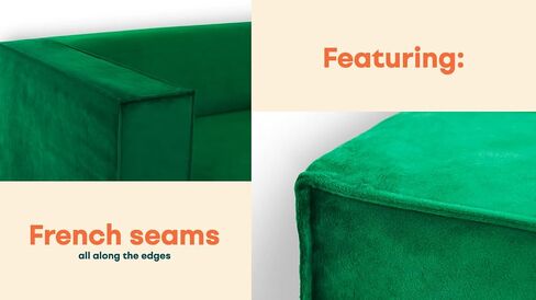 Comfort Works Klippan Cover, Designer Velvet Pet Friendly Slipcovers to Fit IKEA Klippan 2 Seater Sofa Loveseat ONLY! (Velvet Cobalt) in Kuwait