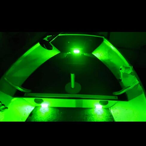 10pcs LED Boat Interior Marine Light,12V Green Waterproof Boat Strip Deck Navigation Light Cabin Courtesy Decorative Lighting for Night Fishing in Saudi Arabia