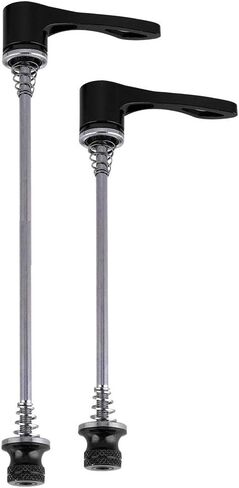 زوج واحد، سيخ المحور 157 مم 197 مم 190 مم عجلة دراجة سريعة الإصدار لدراجة الطريق MTB أسود (أسود) in Kuwait