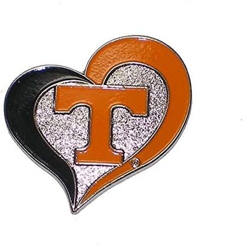 aminco NCAA unisex-adult Swirl Heart Pin in Saudi Arabia