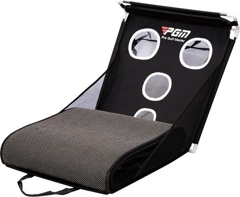 PGM Putting Green Indoor - Putting Matt for Indoors Golf Putting Mat with Auto Ball Return - Golf Practice Golf Chipping Net Golf Simulators for Home Great Gift in Saudi Arabia