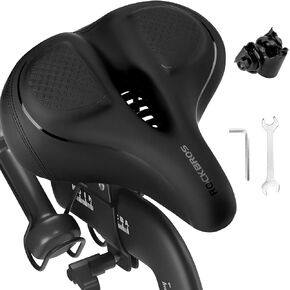 ROCKBROS Oversized Bike Seat for Peloton Bike & Bike+ Wide Bike Seat Replacement Comfort Bicycle Seat Cushion