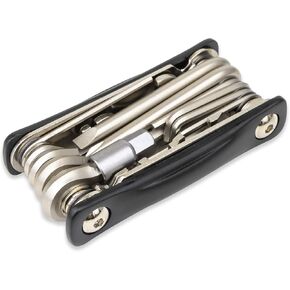 TGR 19 in 1 Folding Multi-Function Bicycle Tool - Heavy Duty, Compact Pocket Sized, Lightweight - for Road and Mountain Bikes