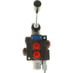 1 Spool 13 GPM Hydraulic Directional Control Valve, 3600 PSI BSPP Ports Hydraulic Valve with Joystick
