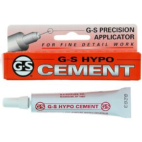 GS Supplies G-S Hypo Cement, 1 Count (Pack of 1), Transparent