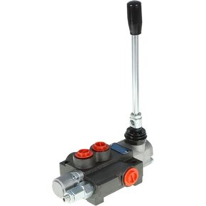 1 Spool Hydraulic Valve 11 GPM 3600 PSI Hydraulic Directional Control Valve BSPP Ports Double Acting Valve
