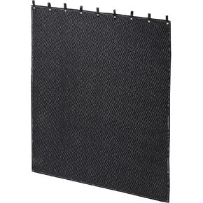 MABOZOO Extra Large Sound Dampening Blanket, 72x40 Soundproof Blanket with Grommets, Large Heavy Duty Moving Blanket, Noise Reducing Divider for Workshop Basement Laundry Acoustic(Black)