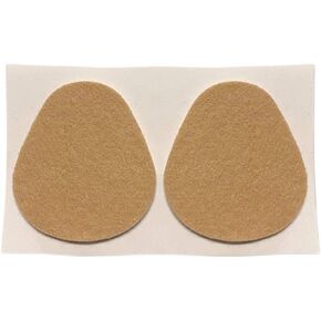 Aetna-Foot Products Adhesive Metatarsal Pads - Pack of 100 - Ball of Foot Cushions for Metatarsalgia, Blisters, Calluses - 2.75" W x 2.375" L - Medical Adhesive Felt Pads