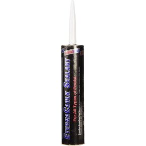 EternaBond EternaCaulk 10 Oz High-Performance, Multipurpose Thermoplastic Elastomer Based Sealant | Seal Roof Joints (Seams) and Tears, Flashings, Copings, Skylights, Gutters and More - Black