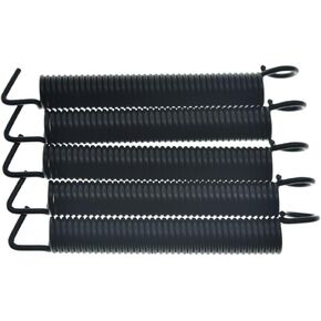 KAISH Set of 5 Premium Tremolo Springs Tremolo Bridge Tension Spring for FR/ST/Strat Tremolos Red High Tension