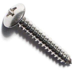 014973449421 Phillips Truss Sheet Metal Screws, 10 x 1/2, Piece-100