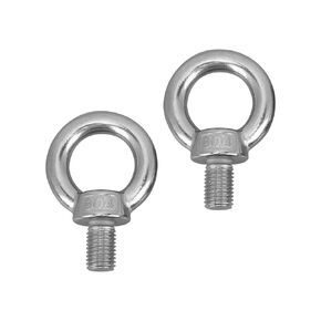 2Pcs Lifting Ring Eye Bolt,Stainless Steel Lifting Ring Eye Bolt Heavy Duty Marine Grade Ring Screw Bolts (M16)