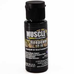 Muscle Firepower FP-10, 4 Fluid Ounces, Gun Lube, Lubricates Cleans and Protects