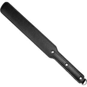 14 inch Faux Leather Paddle,Riding Crop for Horse Training, Stainless Steel Handle