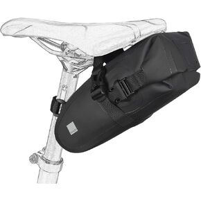 Roswheel 131363 Fully Waterproof Bike Saddle Bag Bike Under Seat Pack Bike Pouch