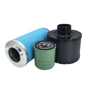 88290015-567 Air/Oil Separator, 88290014-485 Air Filter, 88290014-484 Oil Filter, MIAACF Filter Kit Compatible for SW1100 Air Compressor Filter