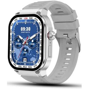2.06" AMOLED Touch Screen Smart Watch for Man/Women Activity Fitness Tracker with Heart Rate/Blood Pressure/sleep Monitor Bluetooth IP67 Waterproof for Android & iOS