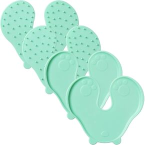 Shot Blocker for Injections,Reusable Pain Reducer for Kids and Adult,Shot Helper Pain Device Pain Relief-Paw Print-Green