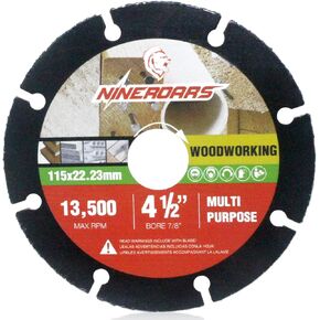 عجلة قطع 4 1/2 بوصة للخشب، والخشب مع الأظافر، والصفائح، والبلاستيك، والجص، وقرص قطع الخشب المطلي بزاوية 4.5 بوصة مع أربور 7/8 بوصة in Kuwait