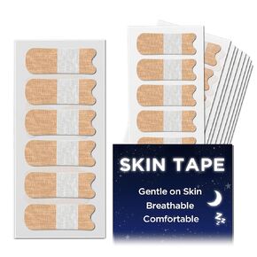 Skin Tape for Nasal Breathing (36 TAPES) | Pain-free & Easy Removal Tape | Breathable Adhesive Strip for Skin | Strong Hold