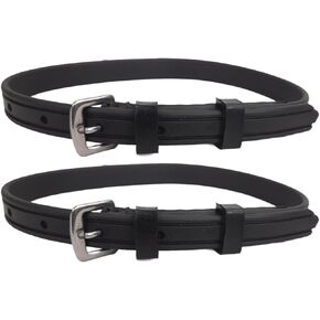 Derby Originals Paris Tack Bio Flex Webb English Spur Straps with 1 Year Warranty, Long Lasting, Maintenance Free, Leather Alternative