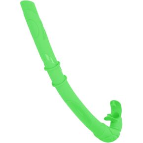 Alomejor Diving Tube Gel Floating Submersible Breathing Tube Diving Snorkel Tube for Freediving Underwater Sport (Green)