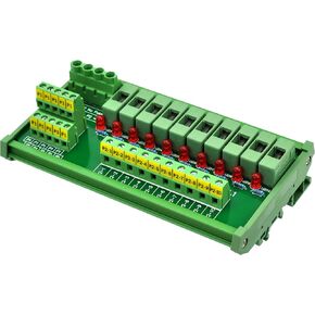 إلكترونيات-صالون DIN السكك الحديدية جبل 10 موقف توزيع الطاقة فيوز وحدة المجلس، لAC110V in Kuwait