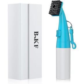 Golf Club Cleaner Brush Buid-in Anti-Leak Bottle 10.4 Inches Holds 8 Ounces of Water with Gift Box, Essentials Golf Accessories for Men, Best Golf Gifts for Men/Women