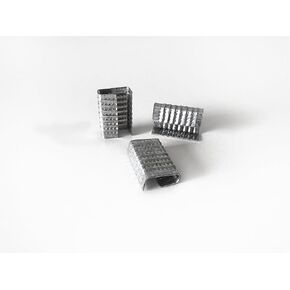 Galvanized Seal semiopen E28 5/8" for polistrapping and polyester Corrugated (1000 units)