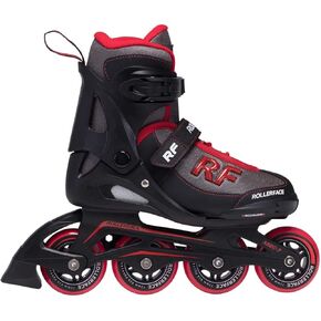 Rollerface Spider, Youth, Sport and Recreation Inline Skates (Adjustable up to 3 Sizes)