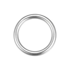 316 Stainless Steel O Rings (35x6mm) 1pcs, Welded Round Ring - for Ropes, Hanging Objects