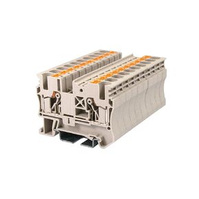 DP6N-50pcs Terminal Block 600V40A 20-8AWG Wire Connectors Quick Wiring Cable Push-in Design (50)