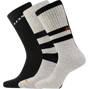 Merrell Unisex-adults Men's and Women's Lightweight Wool Hiking Crew Socks - Unisex 3 Pair Pack - Arch Support Band in Kuwait