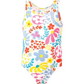 Girls' Flower Power Swimsuit
