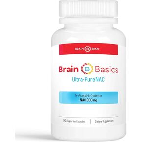 Brain Basics Ultra NAC | Glutathione Precursor, Optimize Neurological and Liver Health and Immune Support | 90 Servings